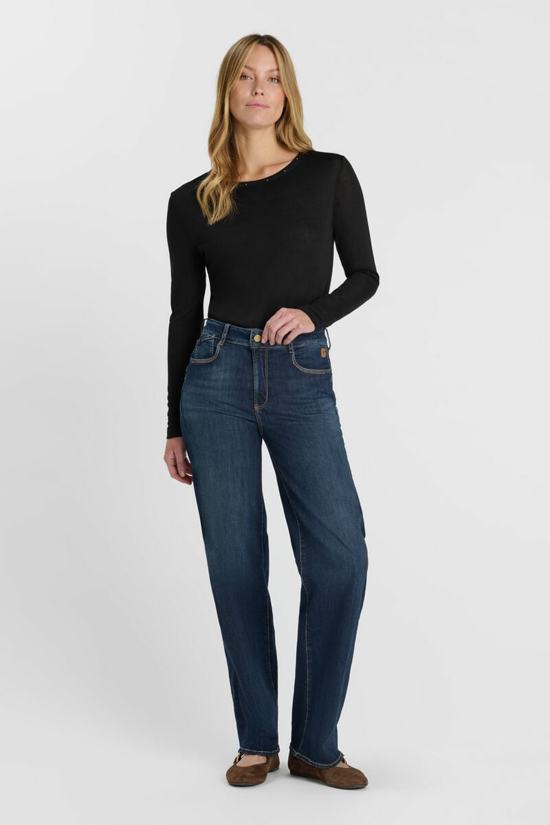 Jeans pulp wide leg Astral blau Nr.2