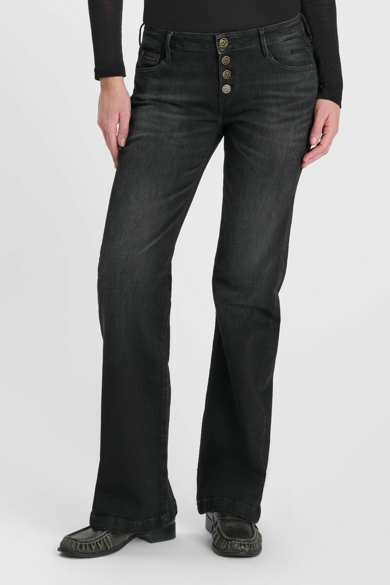 Jeans flare Bell schwarz Nr.1