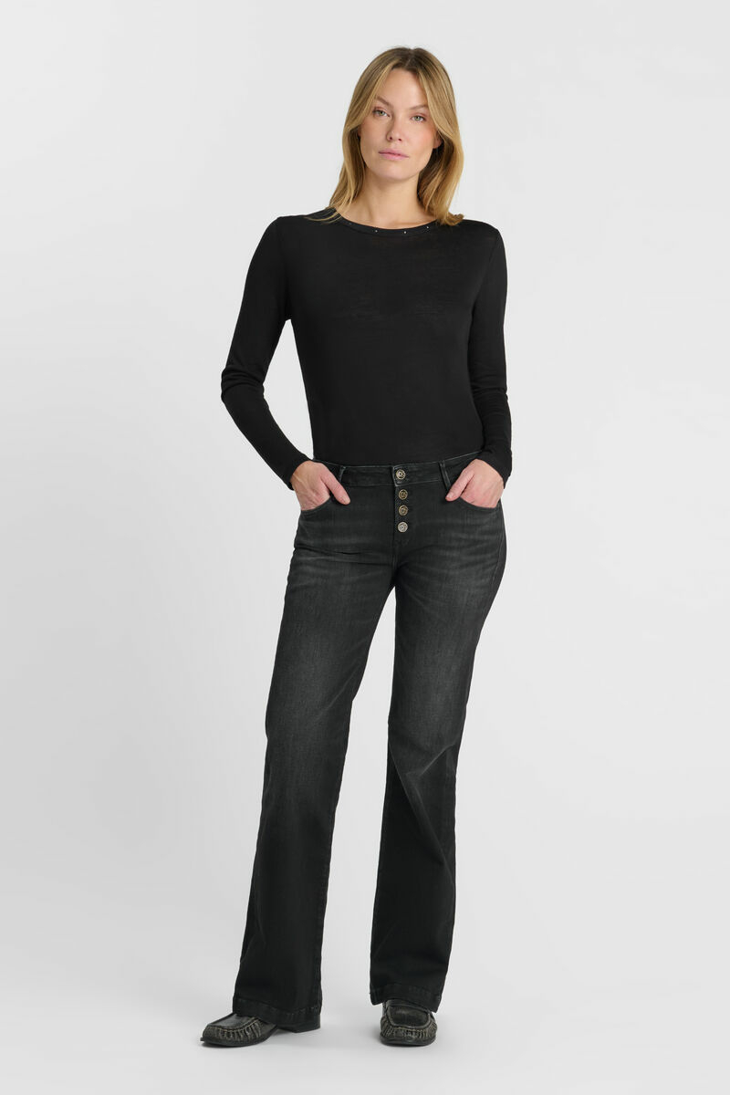 Jeans flare Bell schwarz Nr.1