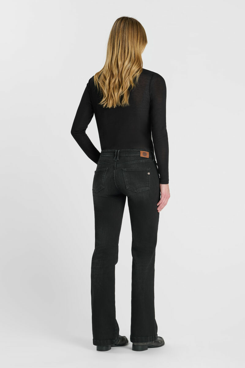 Jeans flare Bell schwarz Nr.1