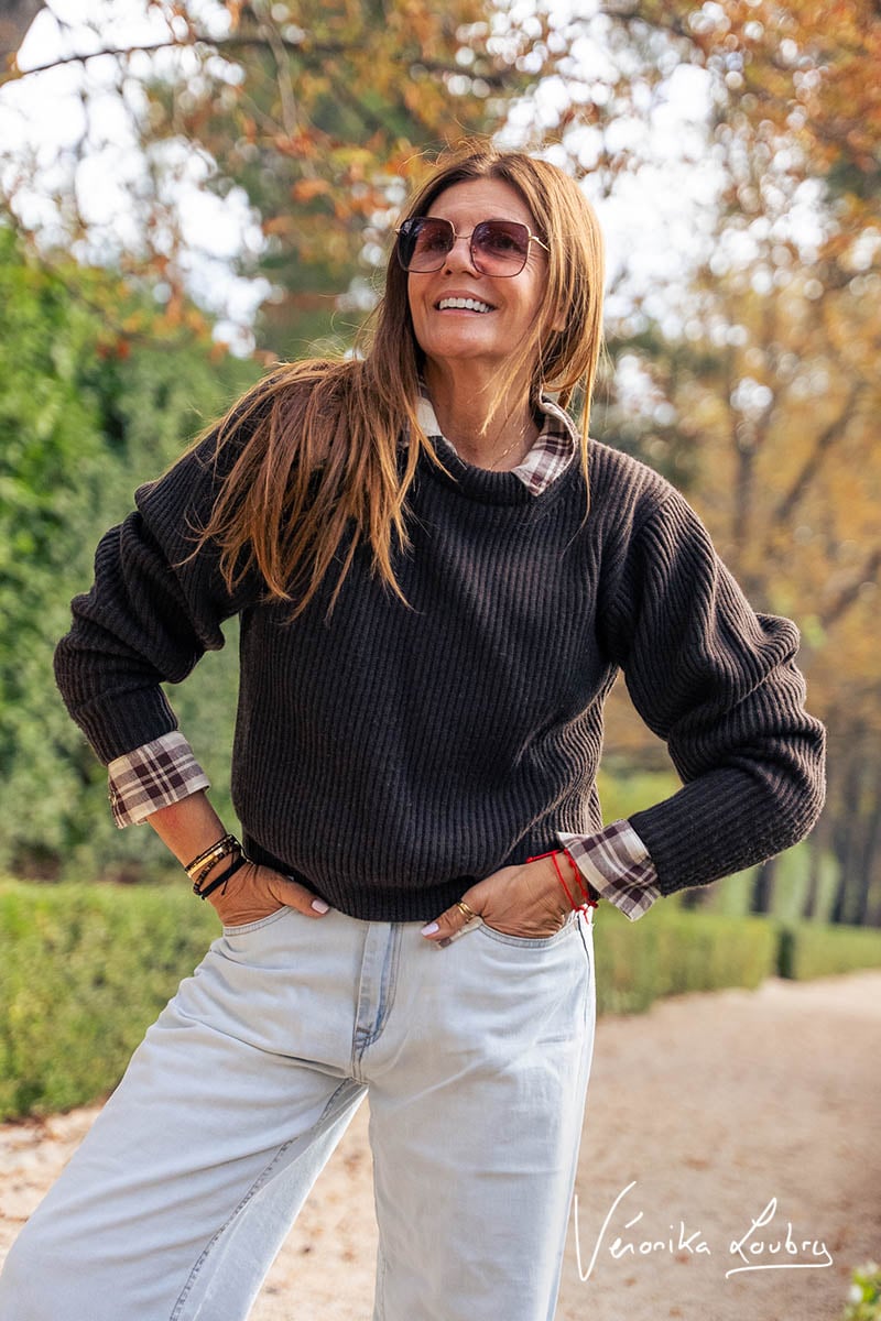 Jeans relaxed Gégé blau Nr.5 by Véronika Loubry