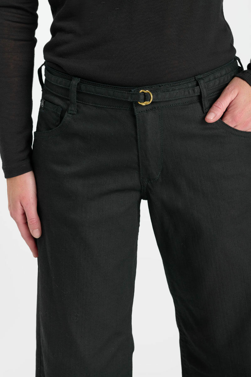 Jeans wide leg Lauryn jab schwarz Nr.0
