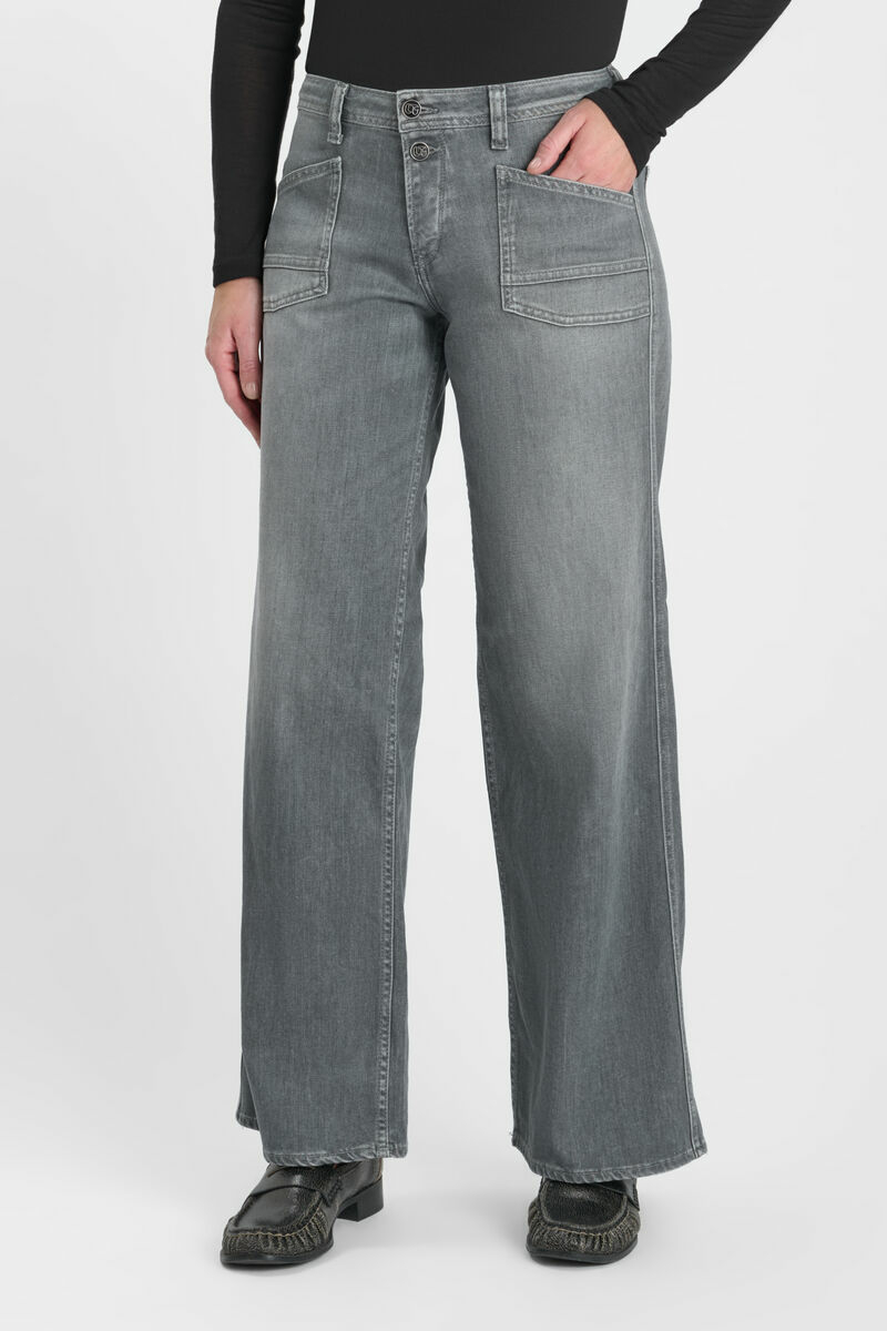 Jeans wide leg Lauryn grau Nr.3