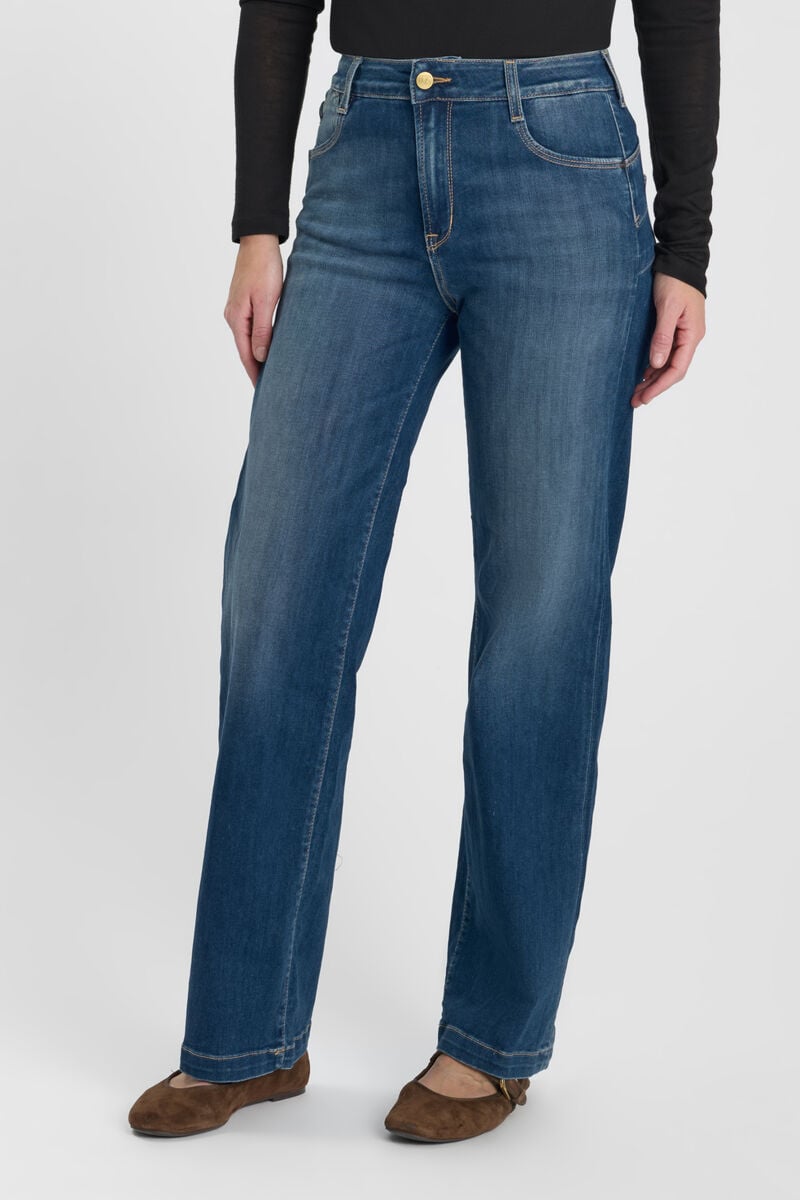 Jeans pulp wide leg Ling blau Nr.3