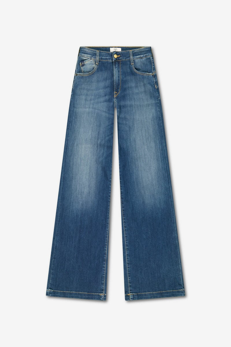 Jeans pulp wide leg Ling blau Nr.3