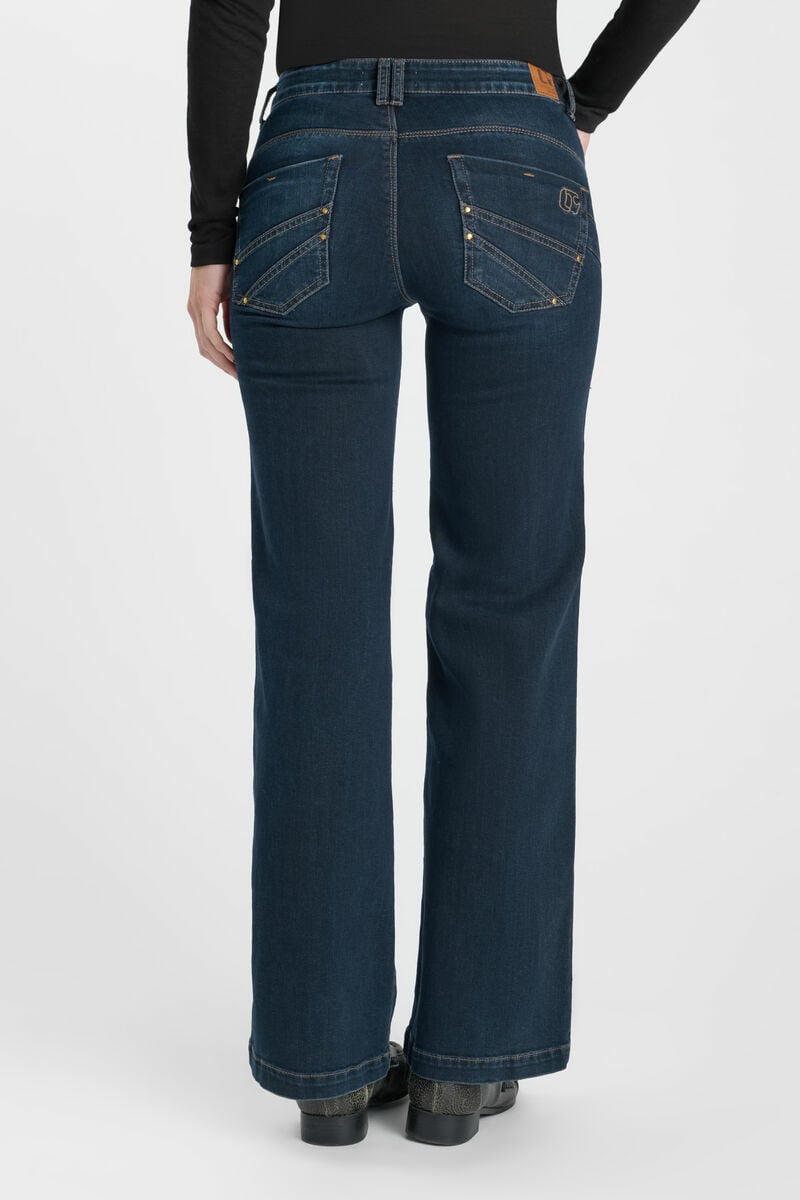 Jeans pulp flare Pamo blau Nr.1