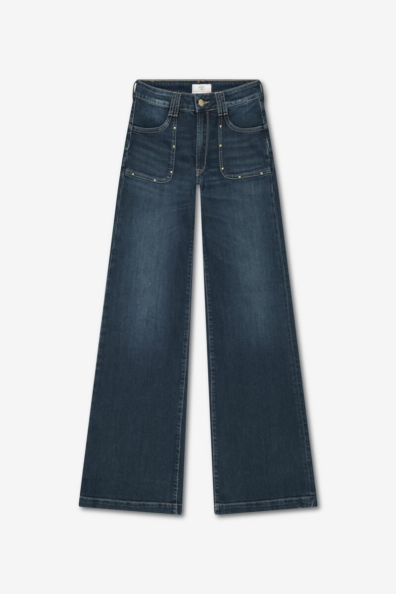 Jeans pulp flare Pamo blau Nr.1