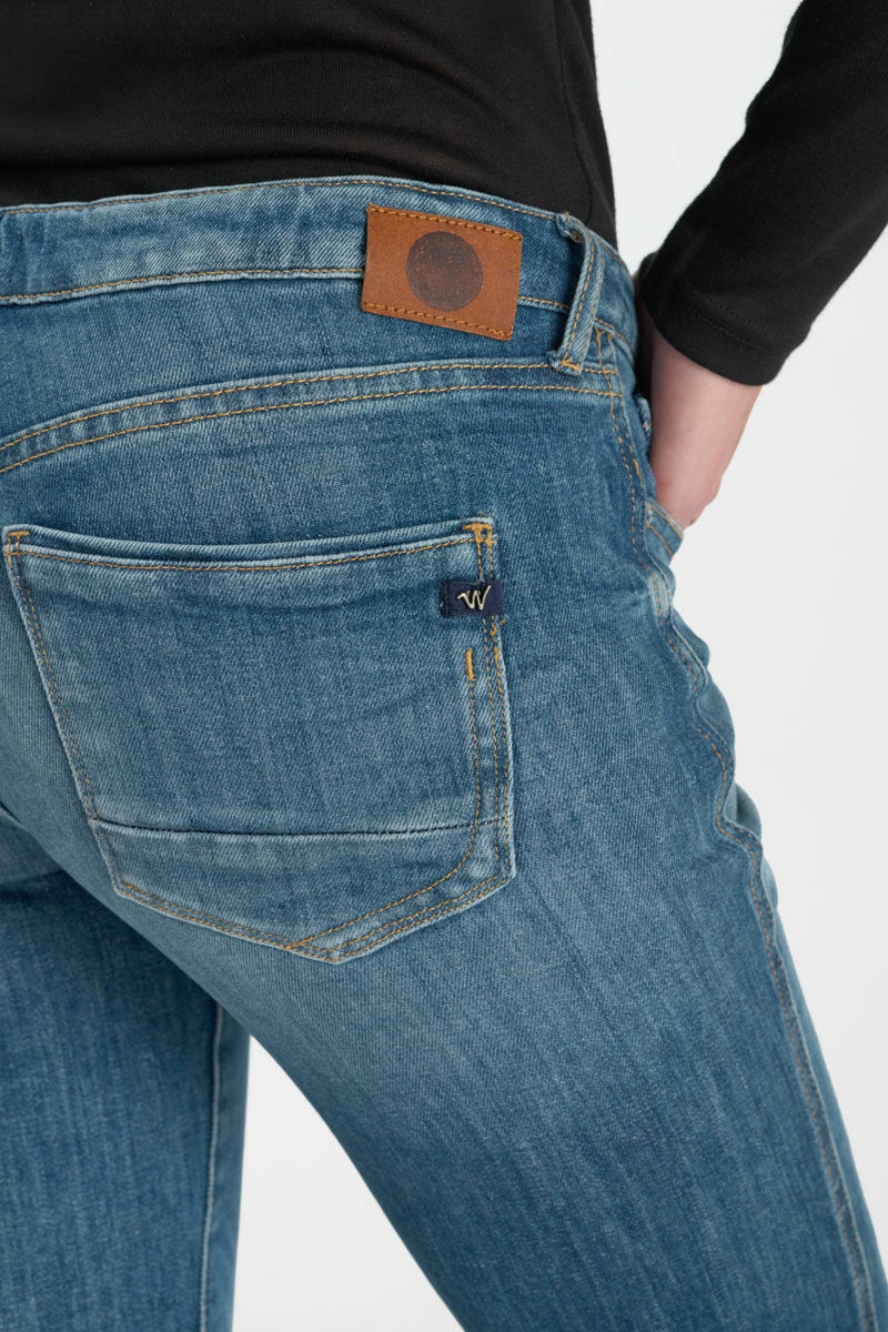 Jeans flare Pamy blau Nr.3