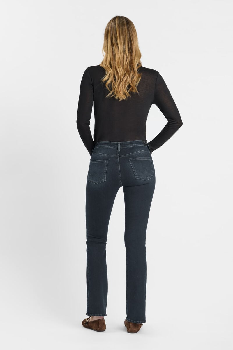 Jeans power bootcut blau-schwarz Nr.1