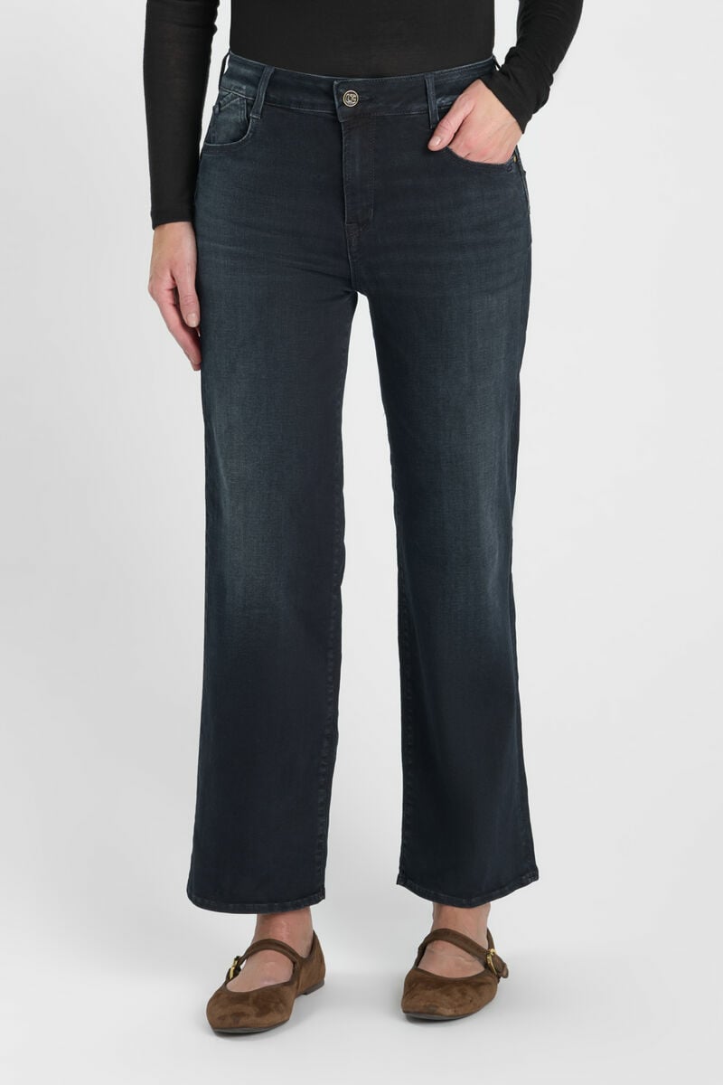 Jeans pulp wide leg Basic blau-schwarz Nr.1