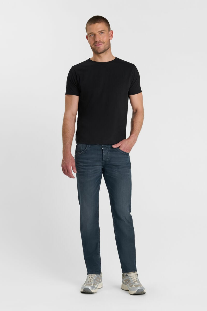 Jeans 700/11 adjusted Damieno blau-schwarz Nr.1