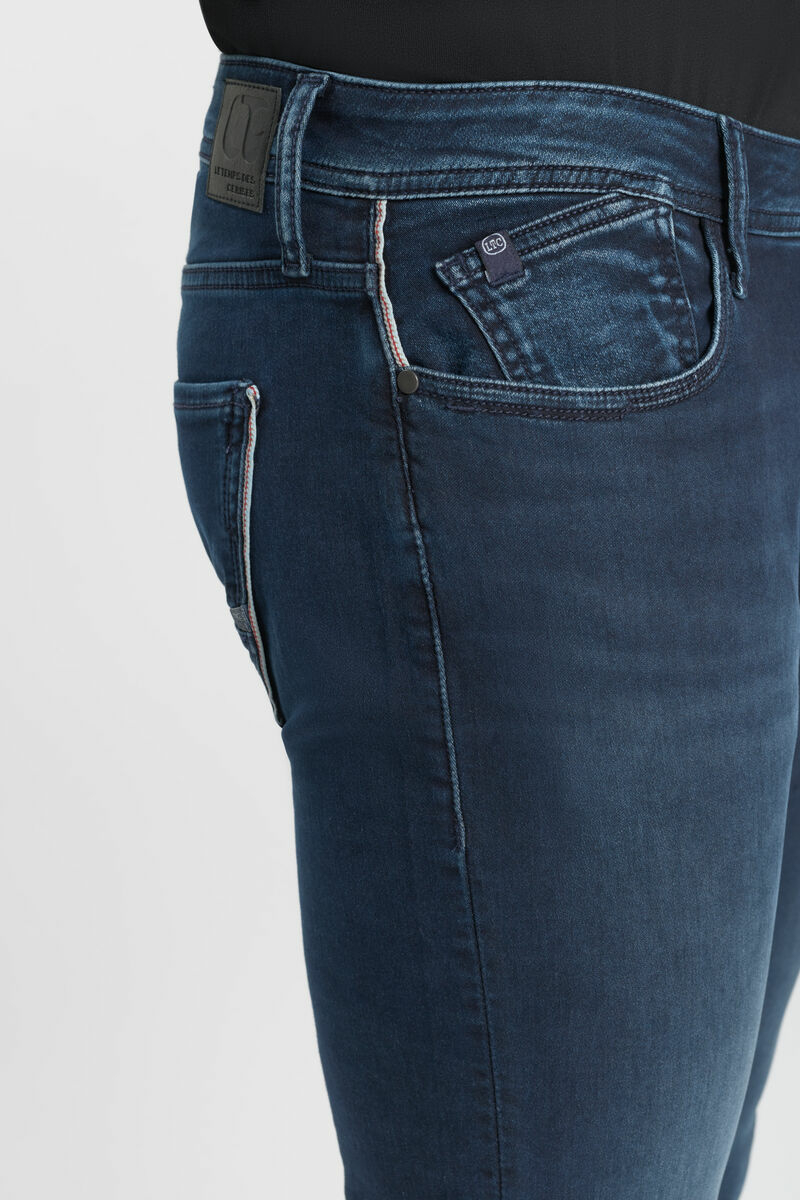 Jeans jogg 700/11 adjusted blau-schwarz Nr.1
