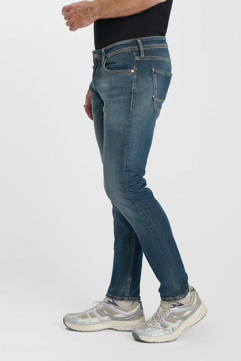 Jeans jogg 700/11 adjusted blau-braun Nr.2