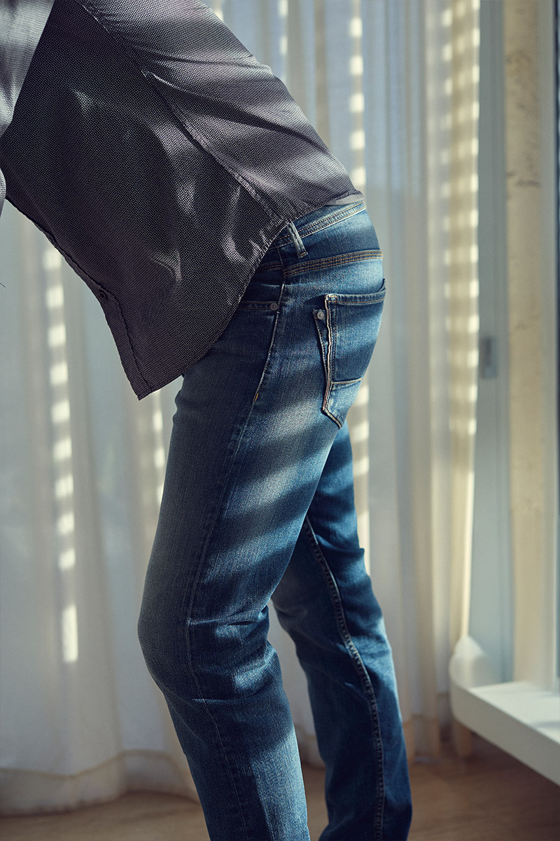 Jeans 700/11 adjusted Rowell blau Nr.3