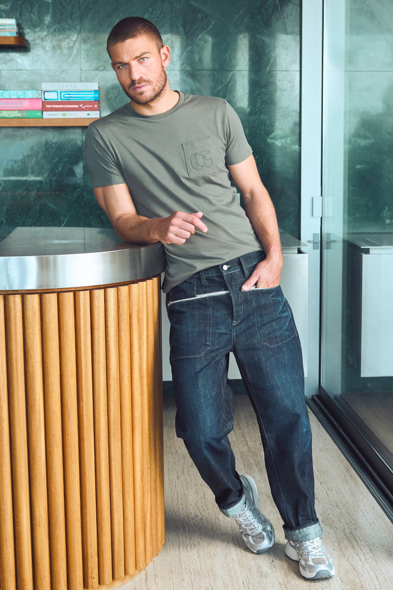 Jeans loose Hobo hausu blau Nr.0