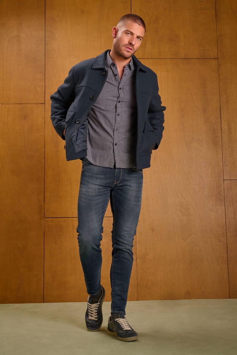 Jeans power skinny blau-schwarz Nr.2
