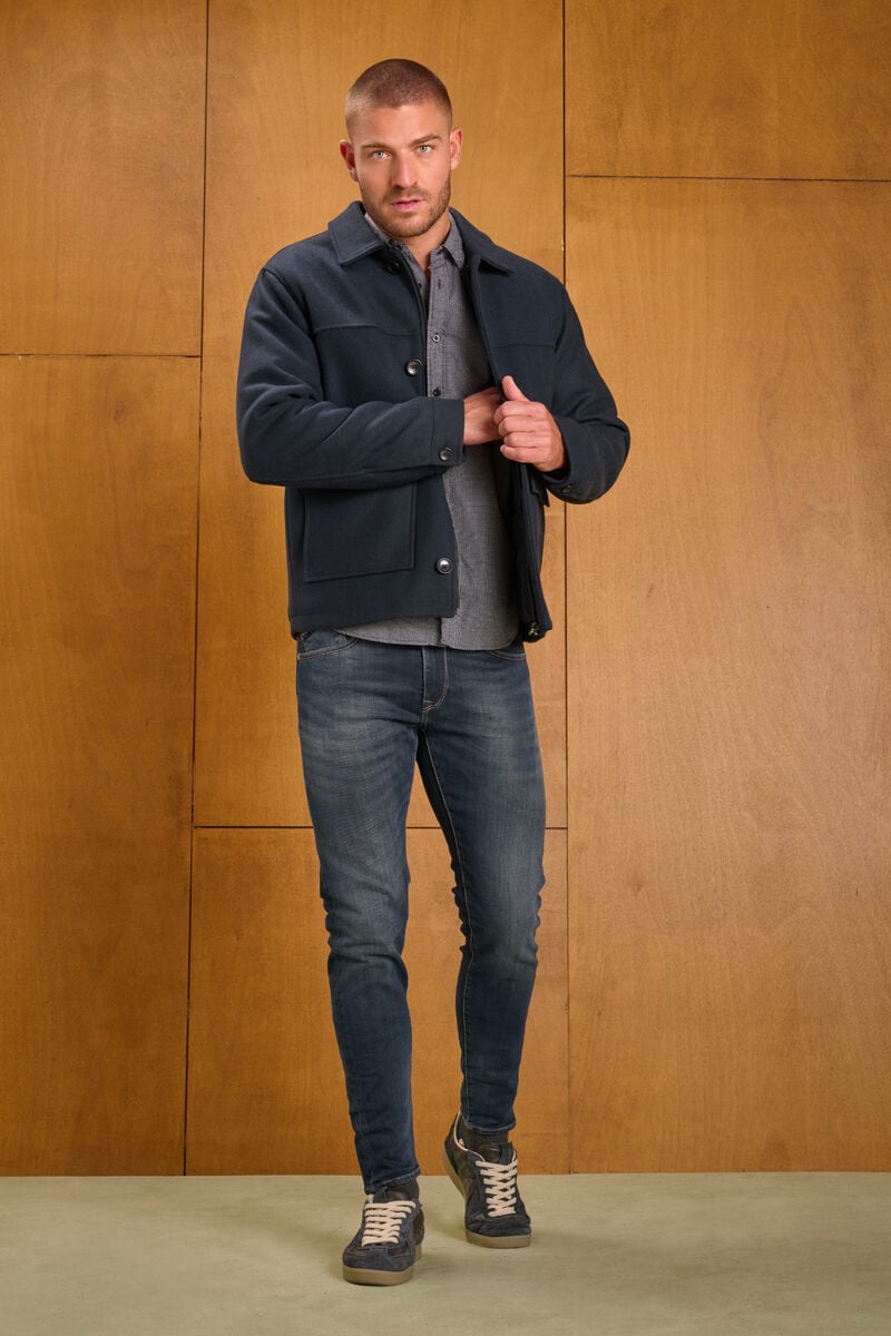 Jeans power skinny blau-schwarz Nr.2