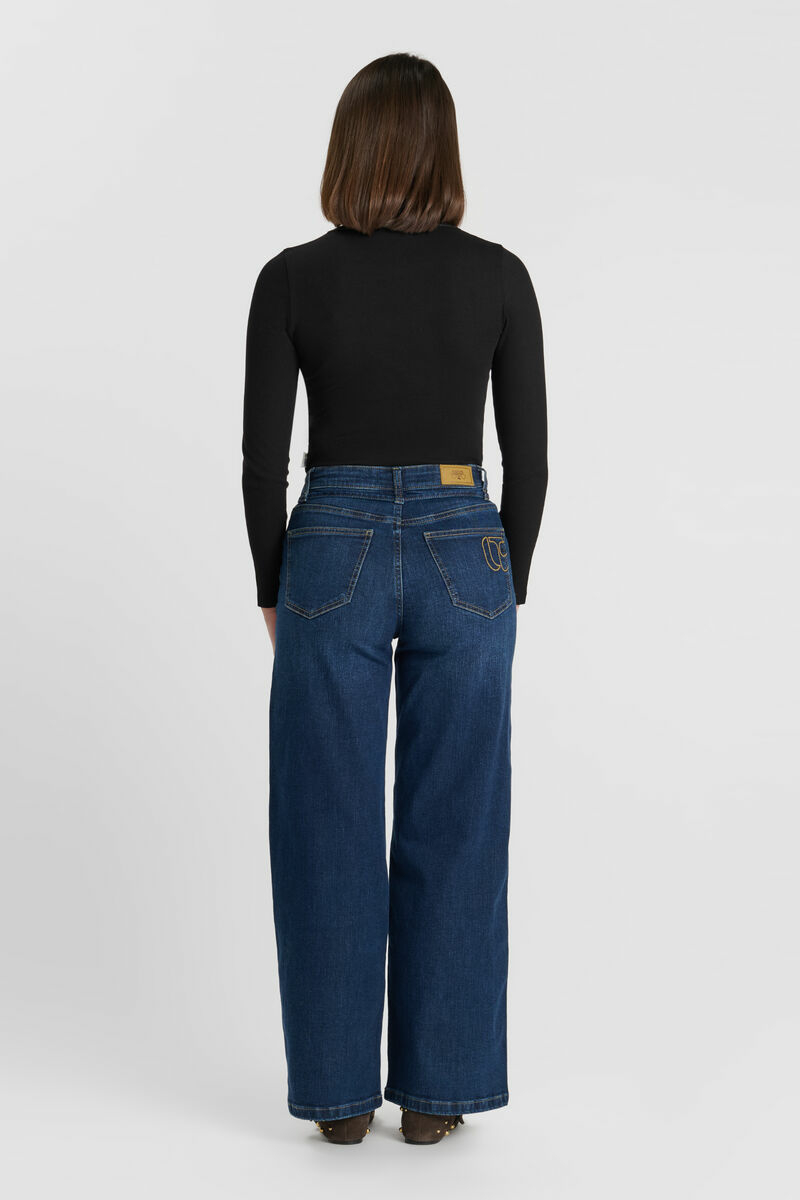 Jeans wide leg Lexygi blau Nr.2