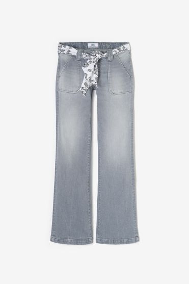 Jeans flare grau Nr.3