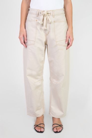 Jeans balloon Madie High Waist ecru