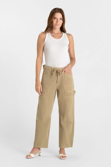 Jeans balloon Madie Work beige