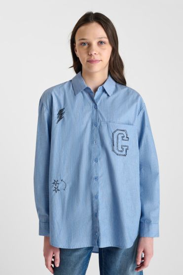 Hemd Matisgi in blau