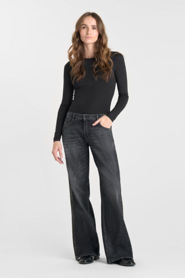 Jeans wide leg Lauryn leo schwarz Nr.1
