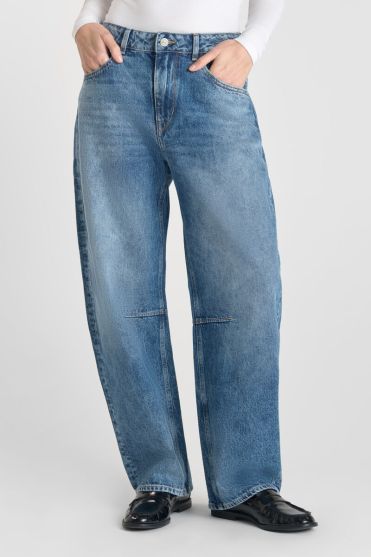 Jeans balloon Madie leder blau Nr.4