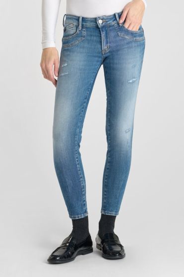 Jeans pulp slim Yulo 7/8 destroy blau Nr.3