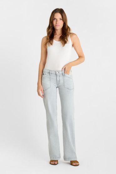 Jeans flare Jill grau Nr.3
