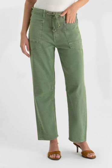 Jeans balloon Madie khaki
