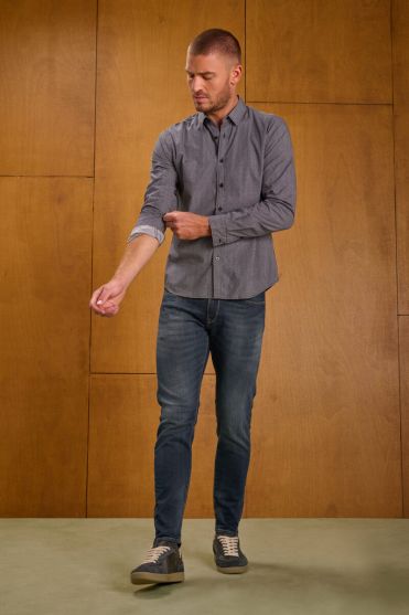 Jeans power skinny blau-schwarz Nr.2