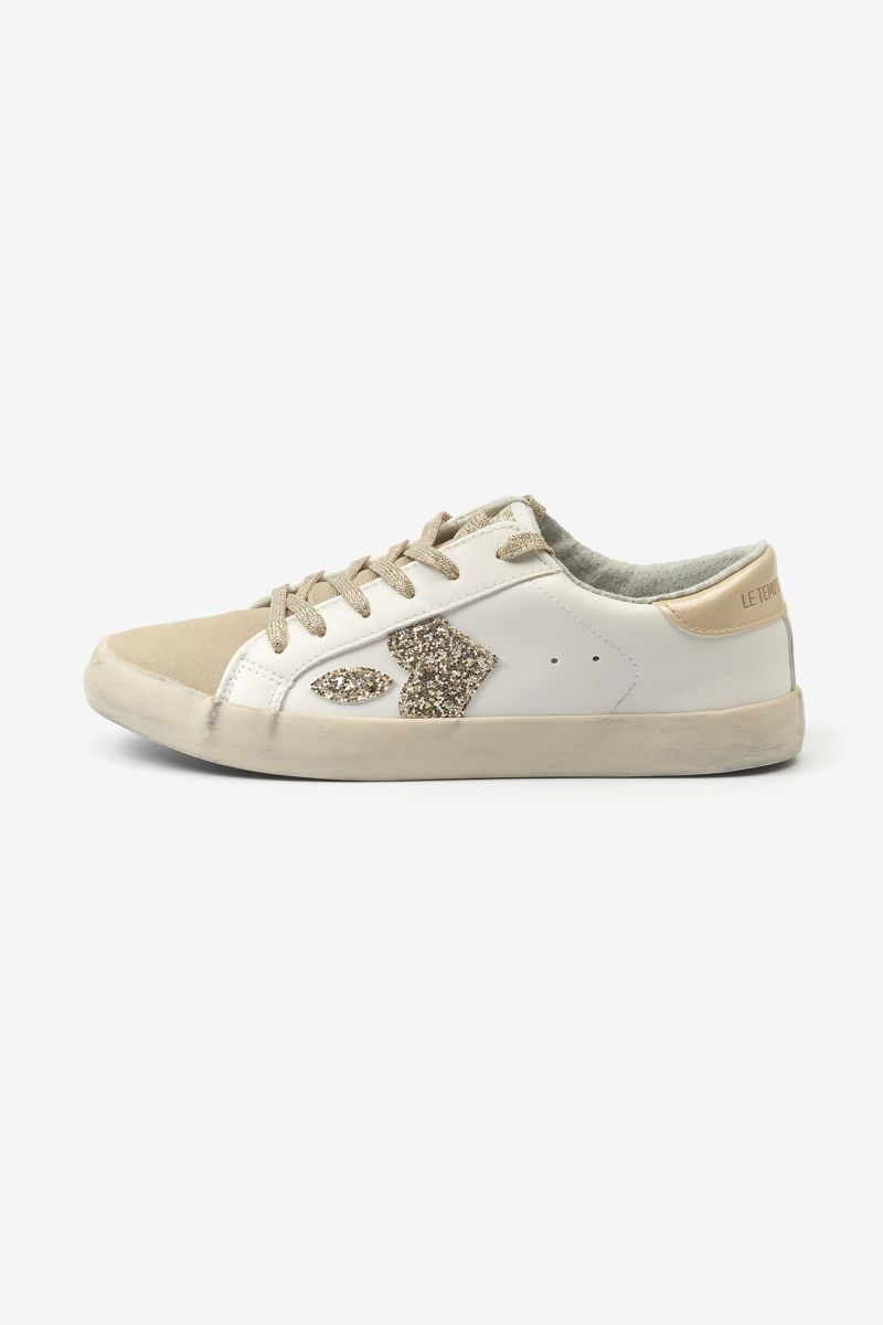 Sneakers dorées sale