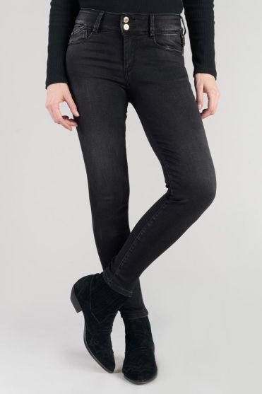 Jeans ultra pulp slim Bari high waist 7/8 schwarz Nr.1