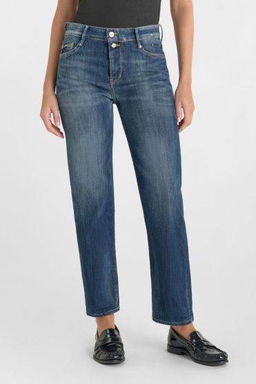 Jeans 400/18 Mom Basic high waist 7/8 blau Nr. 2