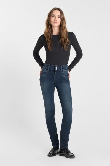Jeans ultra pulp slim Evy high waist 7/8 blau-schwarz Nr.1