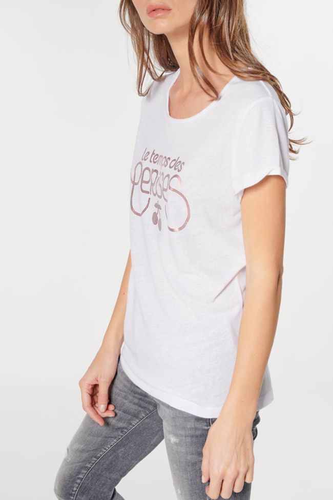 T-shirt Basitram in braun