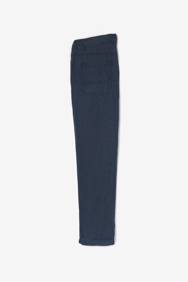 Leinenhose Nesrone in Marineblau