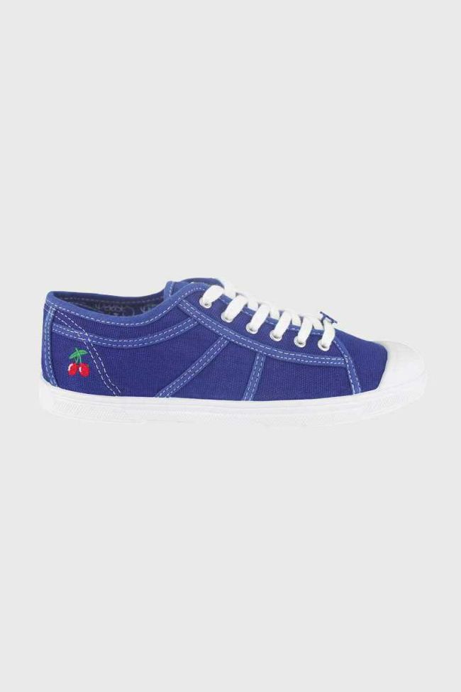 Basket Basic bleu