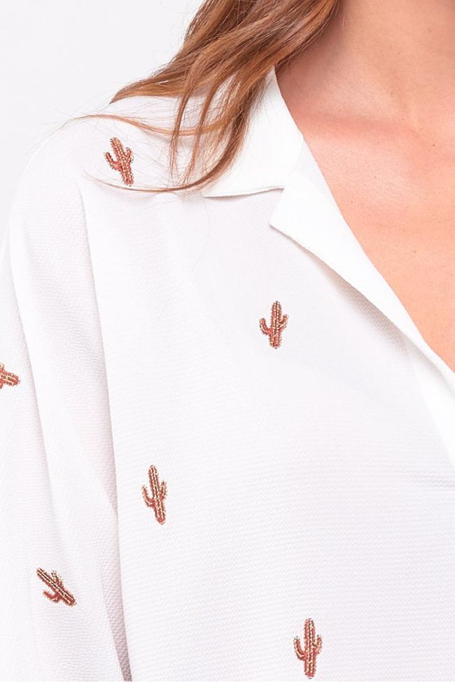 Top Spiky Crème Cactus terra