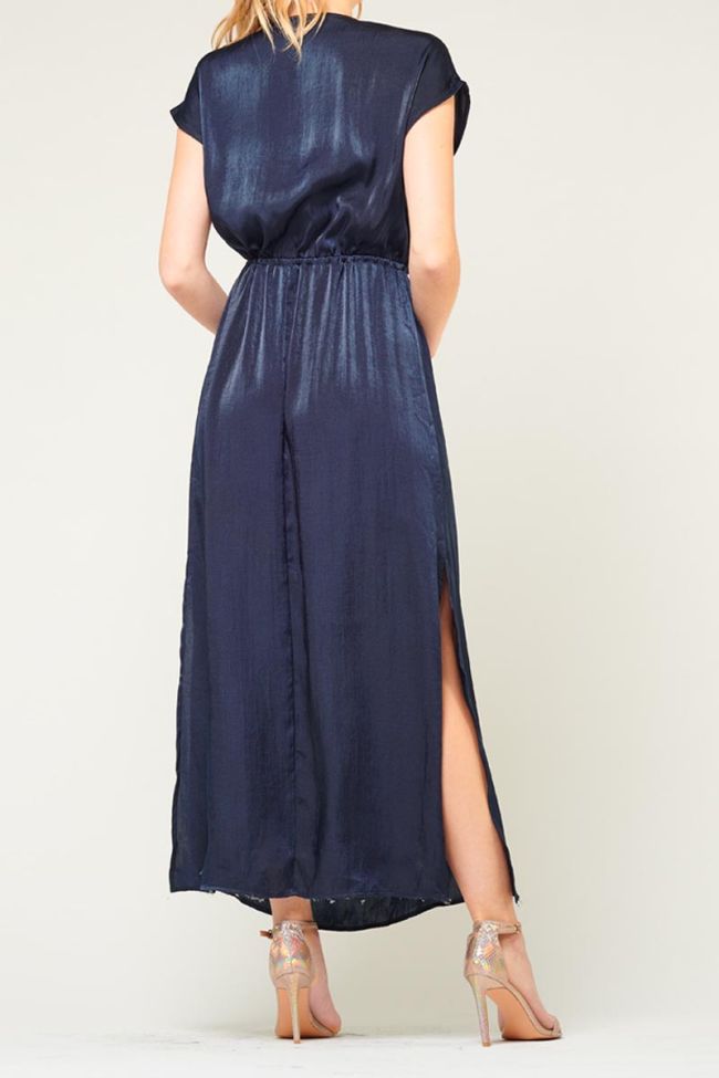 Robe longue Maly bleu nuit