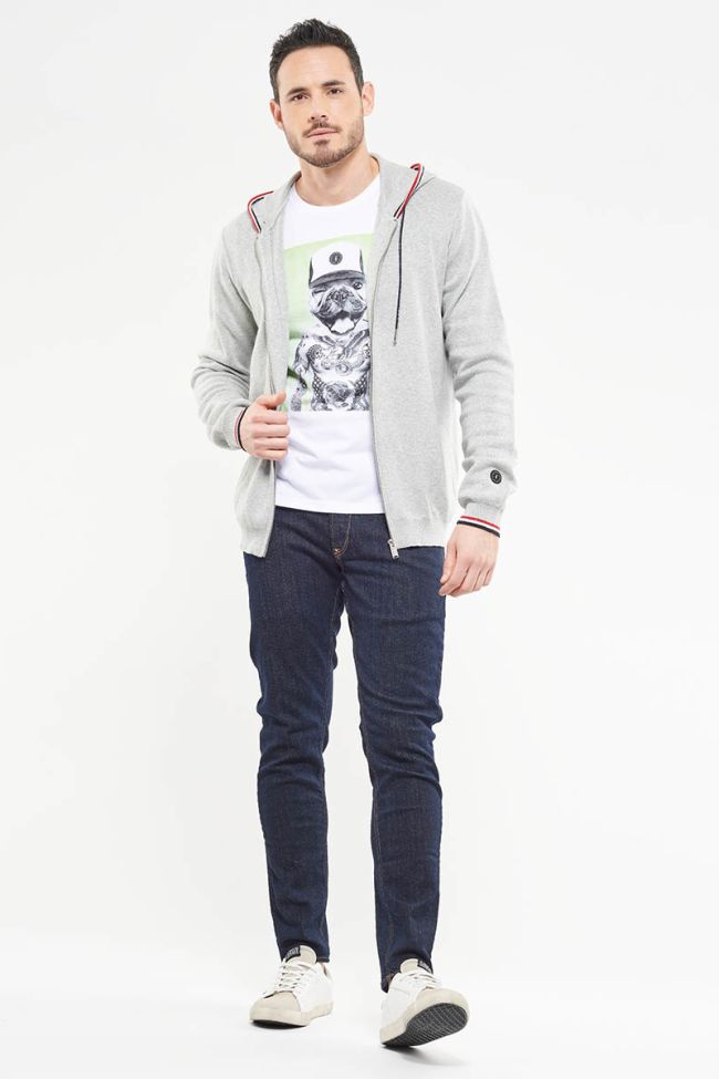 Cardigan Ted in grau