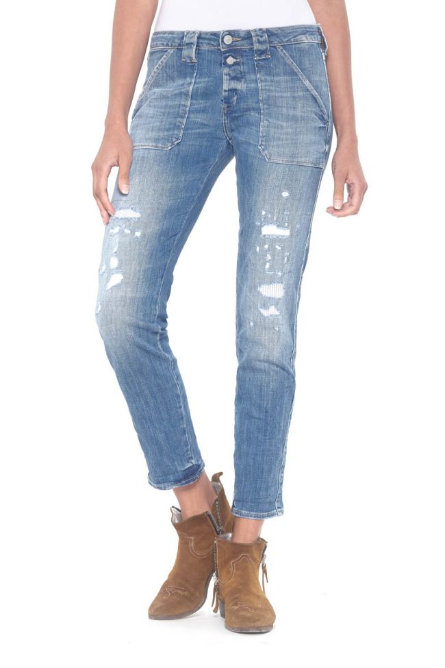 Cara 200/43 Boyfit jeans destroy vintage blau Nr.4