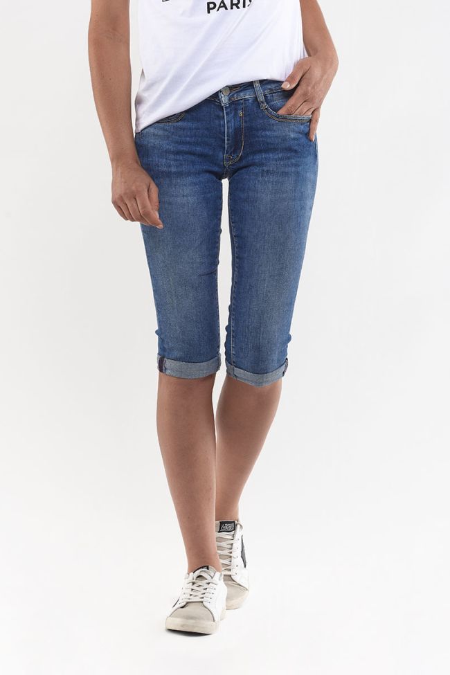 Caprihose Josia in blau