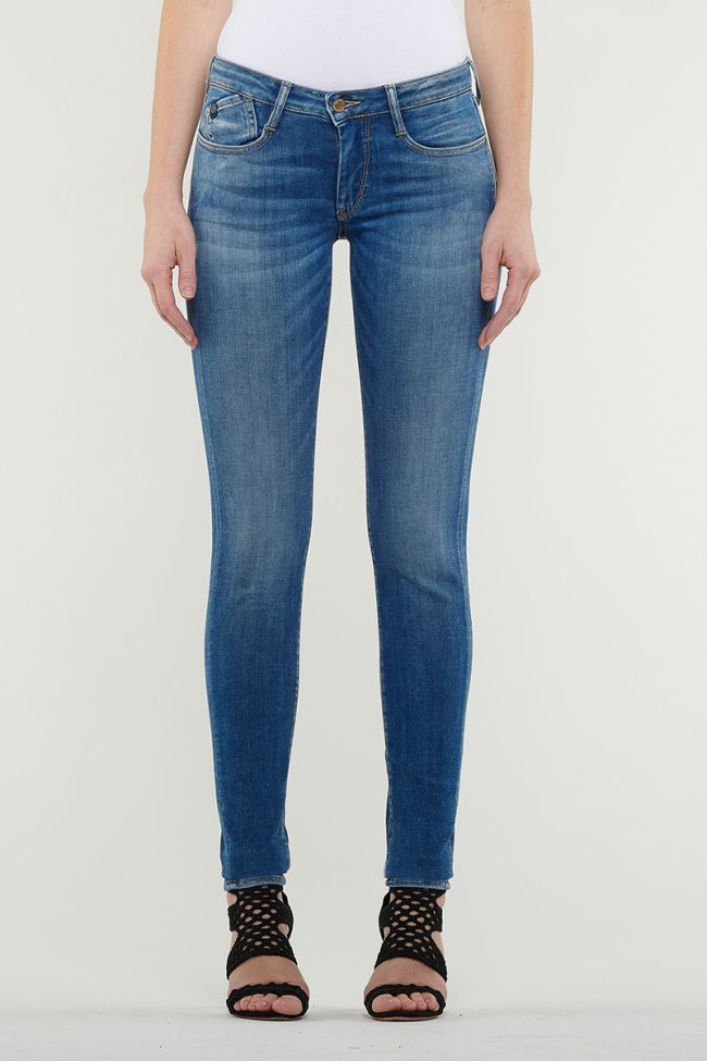 Jeans Power Skinny Bleu 