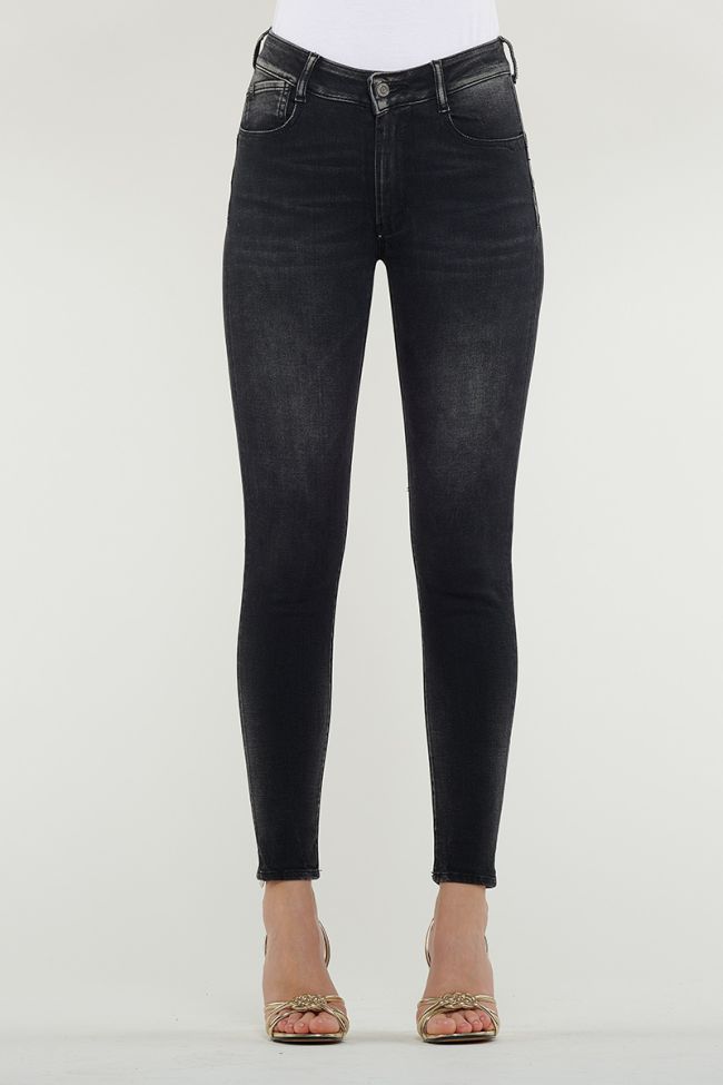 JEANS PULP SLIM TAILLE HAUTE NOIR