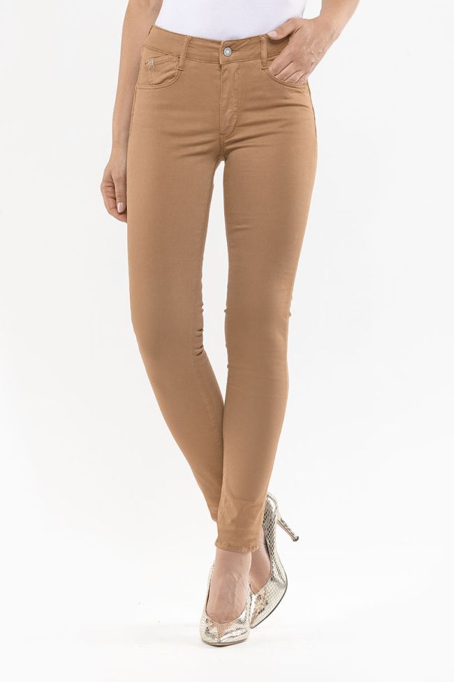 Jeans Pulp Slim High Waist in Cappuccino