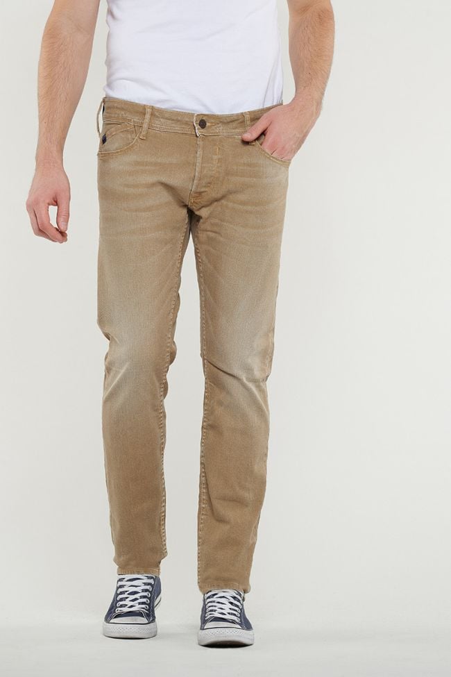Jeans 700/11 Slim Stretch in Beige 