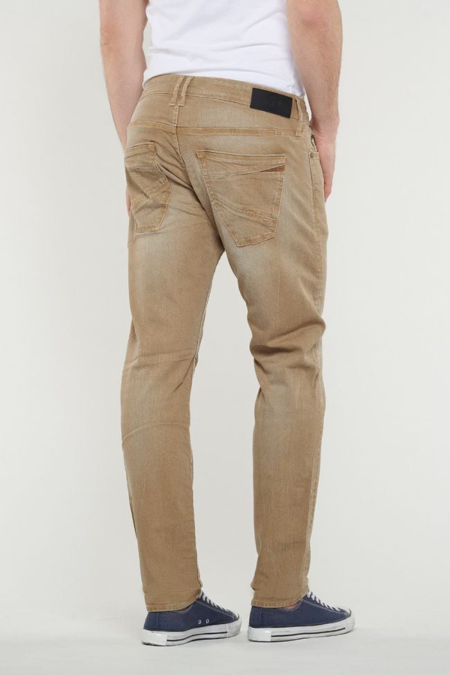 Jeans 700/11 Slim Stretch in Beige 