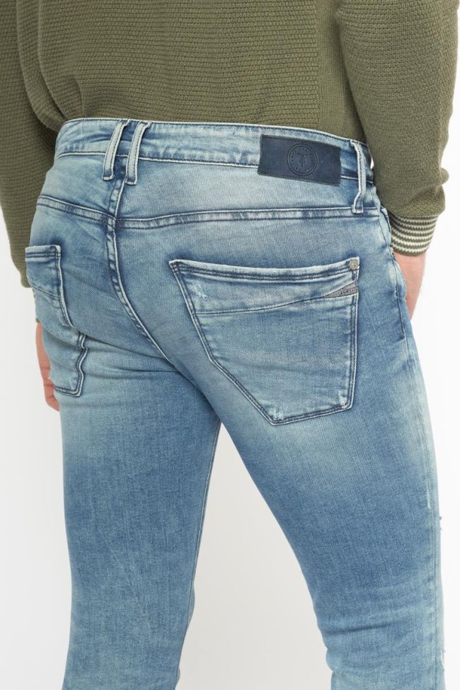 Jeans power skinny 7/8 destroy vintage blau Nr.4